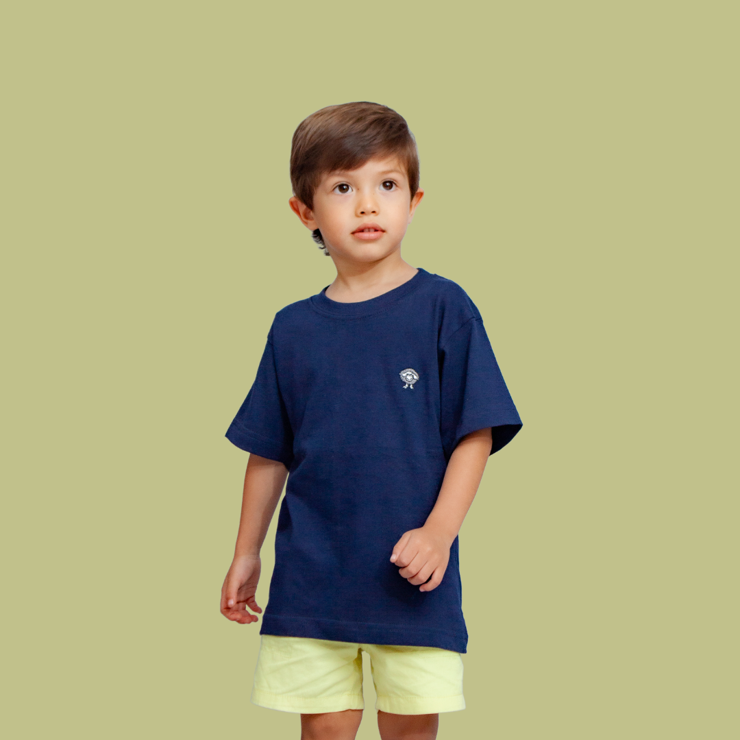 T-Shirt Niño Azul Navy