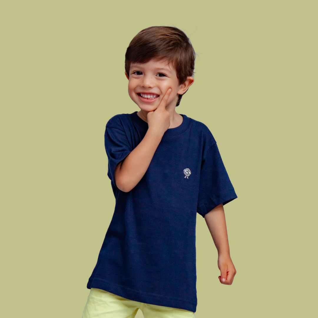 T-Shirt Niño Azul Navy