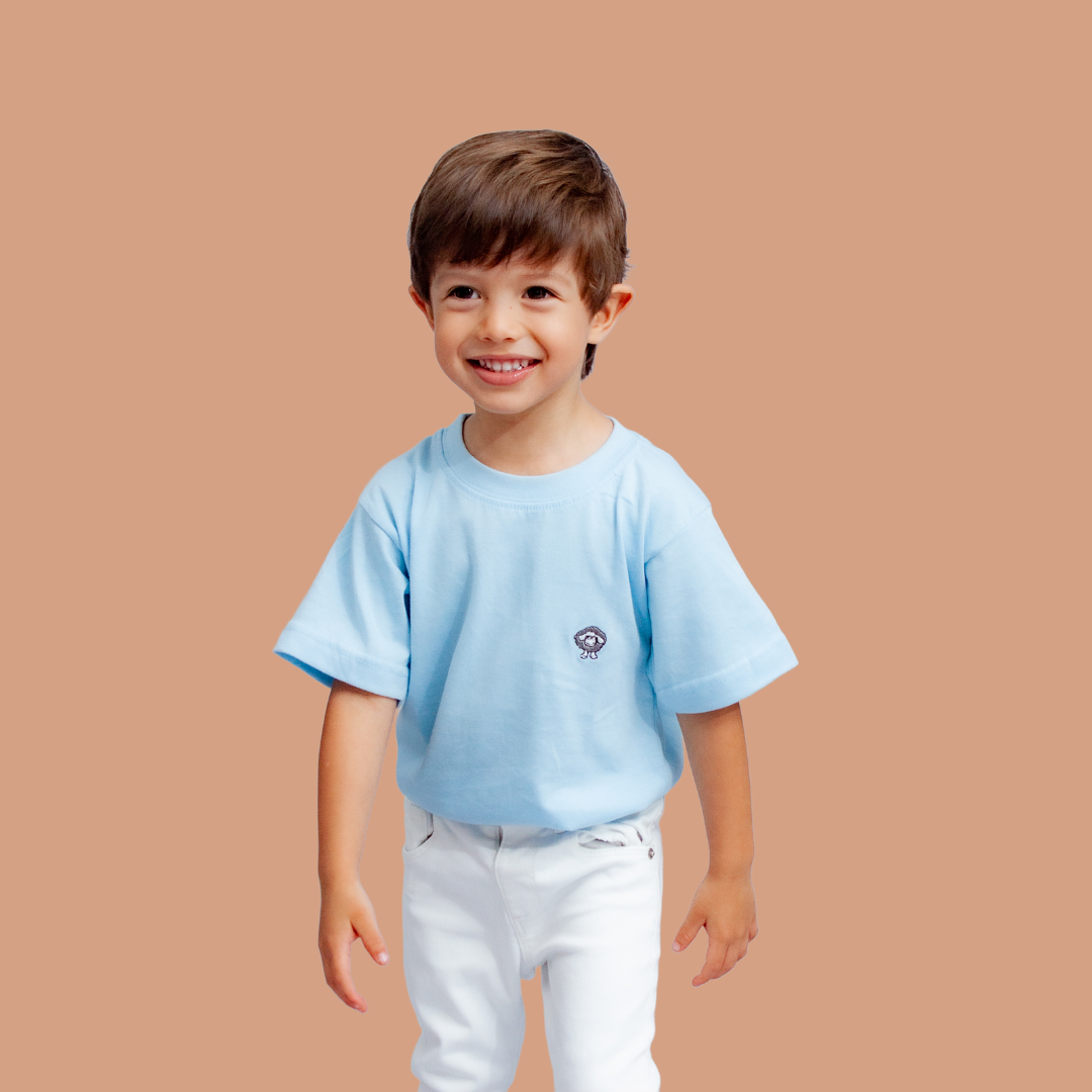 T-Shirt Niño Azul Claro