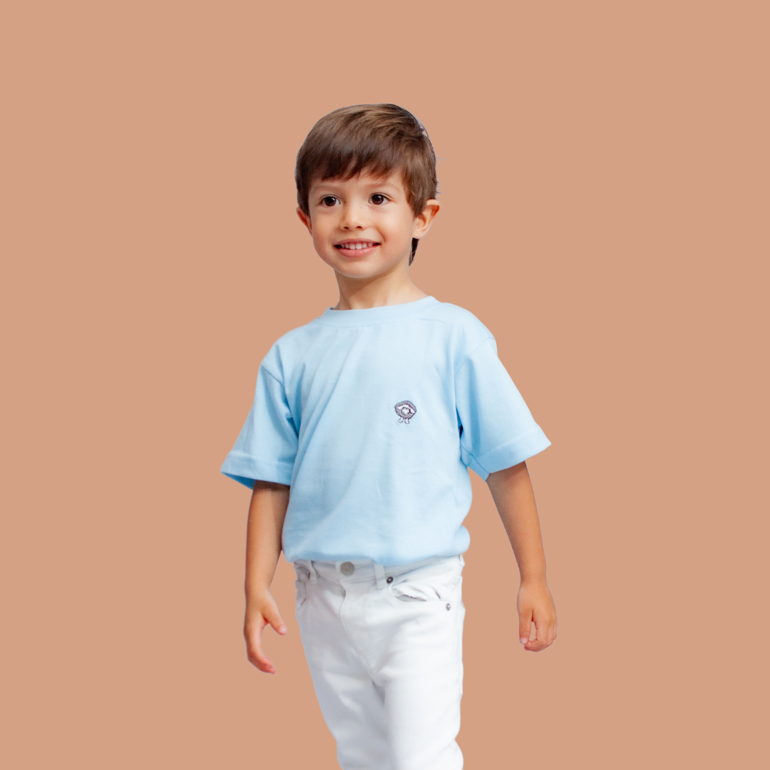 T-Shirt Niño Azul Claro