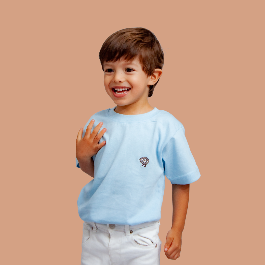 T-Shirt Niño Azul Claro