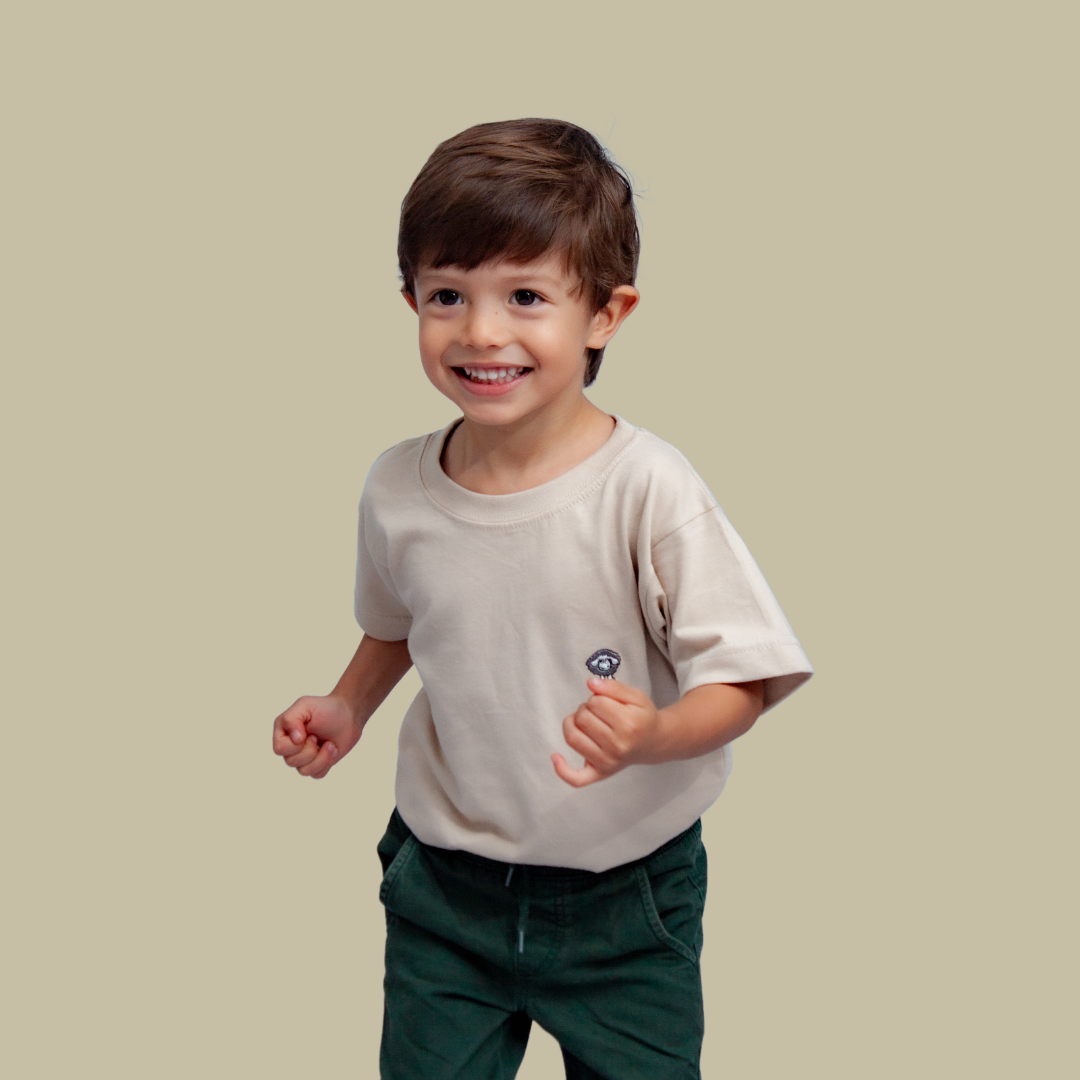 T-Shirt Niño Beige