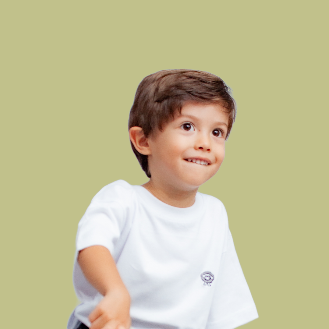 T-Shirt Niño Blanca