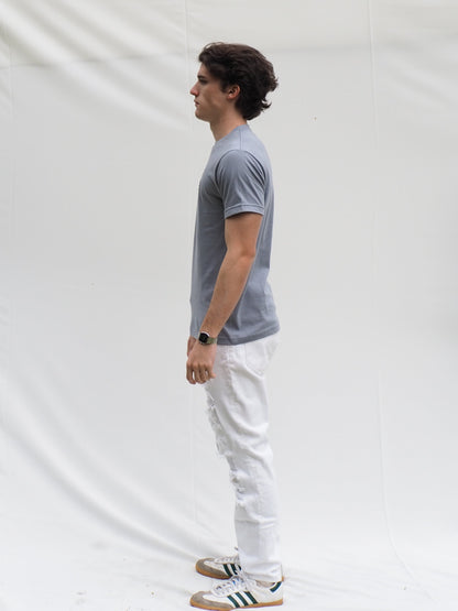 T-Shirt Gris Plata